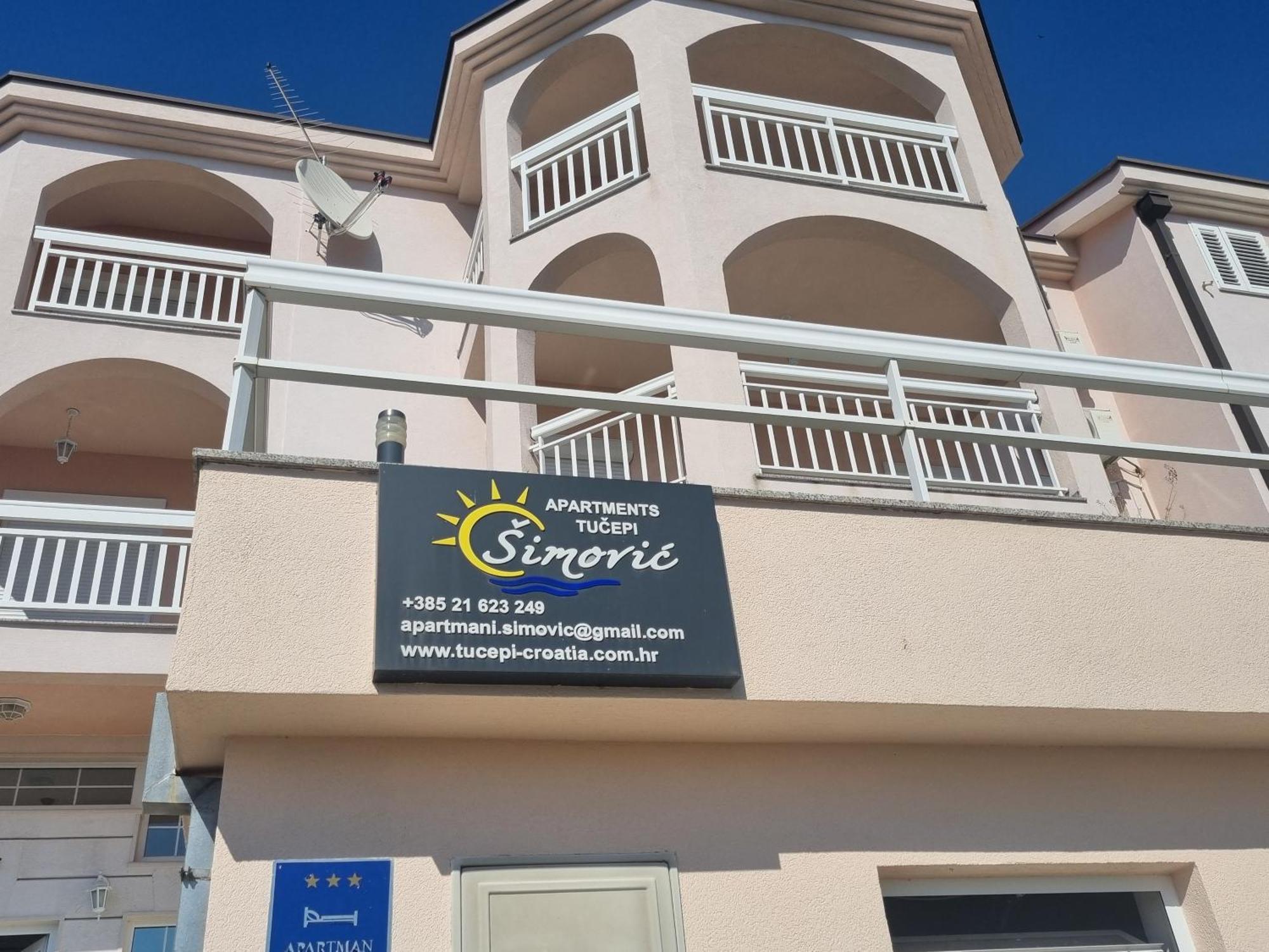 Apartments Simovic Tučepi Exteriör bild